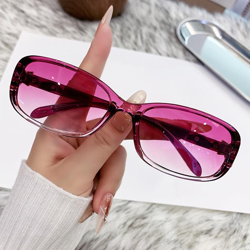 New small frame fox head sunglasses versatile high-end sunglasses women's fashion summer UV-proof glasses