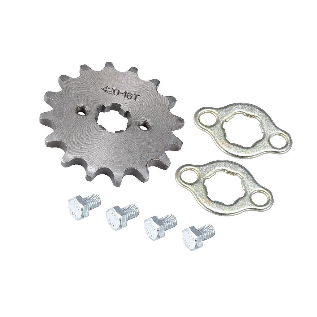 ACROPIX Universal 420 16T 17mm Motorcycle Front Engine Sprocket -
