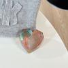 Magnetic Paste Three-Dimensional Laser Heart-Shaped Creative Desktop Drama Mobile Phone Airbag Bracket Transparent Telescopic Ring