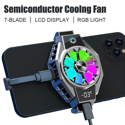 Mini Mobile Phone Cooler Radiator Professional Semiconductor Cooling Fan Heat Sink Game Cooler For Iphone Xiaomi Huawei