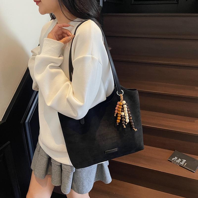 High-end Underarm Bag Women's New Retro Fashion Shoulder Bag Large-capacity Commuter Tote Bag Customization