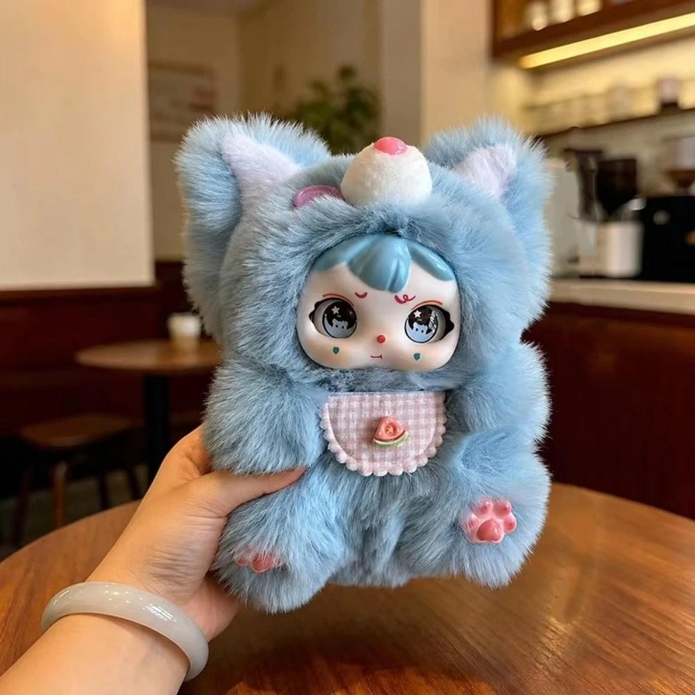 Hangings Decoration Vinyl Face Plush Toys Stuffed Animal Plush Forest Doll Bag Charm