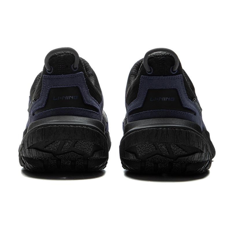 Li Ning CF Trail Lite Casual Outdoor Hiking Shoes Unisex Sneakers Blue Black AHCU035-2