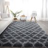 Plush Tie-dye Living Room Full Carpet Floor Mat Thickened Soft Carpet Bedroom Bedside Silk Wool Floor Mat