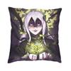 Anime Animation Novel Re Zero Cushion Cover 45x45cm Decoration Print Rem Throw Pillow Case for Living Room Doublesided