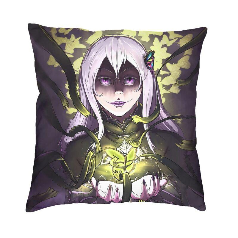 Anime Animation Novel Re Zero Cushion Cover 45x45cm Decoration Print Rem Throw Pillow Case for Living Room Doublesided