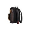 New COACH Hudson Cow Leather Detail Backpack Large Size Men's Peach Blossom Wood Color With Gold Phoenix Multicolor CB902-QBUOR