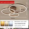 Bedroom LED Ceiling Light with Three-Color Dimming