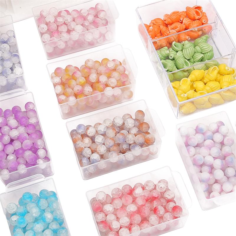 PP Drawer Style Storage Box Bead Ring Box Jewelry Presentation Organizer
