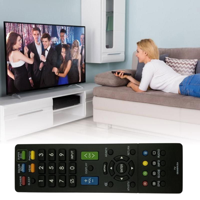 Nonslip Grip Universal Remote Control GB349WJSA Easy Operation ABS Shatter Resistant Quick Battery Change