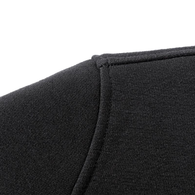 MONTAGUT Men's Fleece Lined Stand Collar Sweatshirt