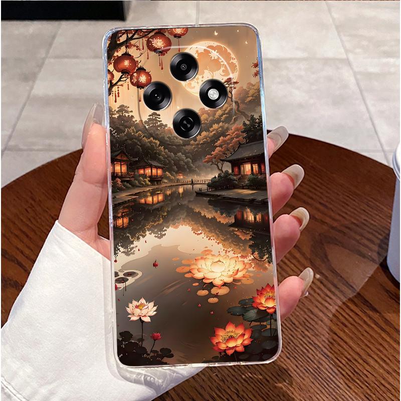 For Oppo CPH2763 Cover Oppo F31 Pro F31Pro 5G Case Clear Luxury Cute Love Rabbit Funny Cartoon Painted TPU Soft Silicone Casing
