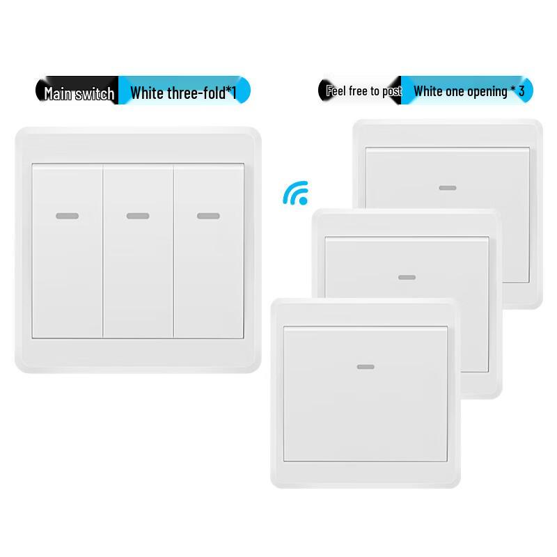 220V Wireless Remote Control Wall Switch Kit