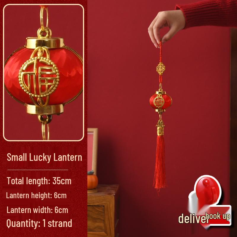 Waterproof Indoor/Outdoor String Lanterns – Festive Hanging Ornaments for New Year, Housewarming, Weddings & Celebrations