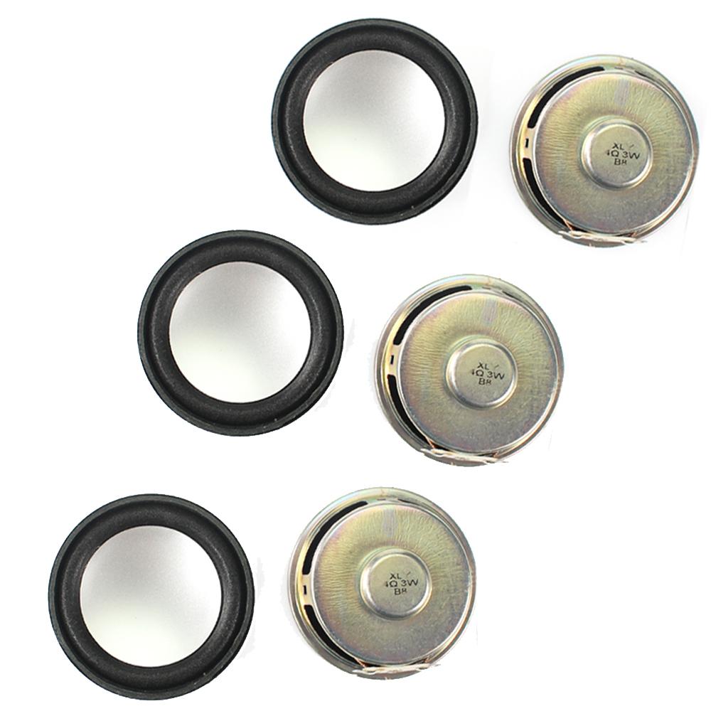 2/4/6PCS Mini Portable Speakers Diameter 40MM 50MM 4 Ohm 3W Speaker Stereo Sound Home Theater Loudspeaker 4cm 5cm 4R