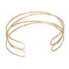 Elegant Arm Cuff Bracelet Gold Hollowed Multilayered Openwork For Women and Girl Fashion Jewelry Arm Accessories