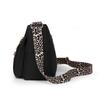 Nylon Women's Shoulder Bag Leopard Print Crossbody Bag