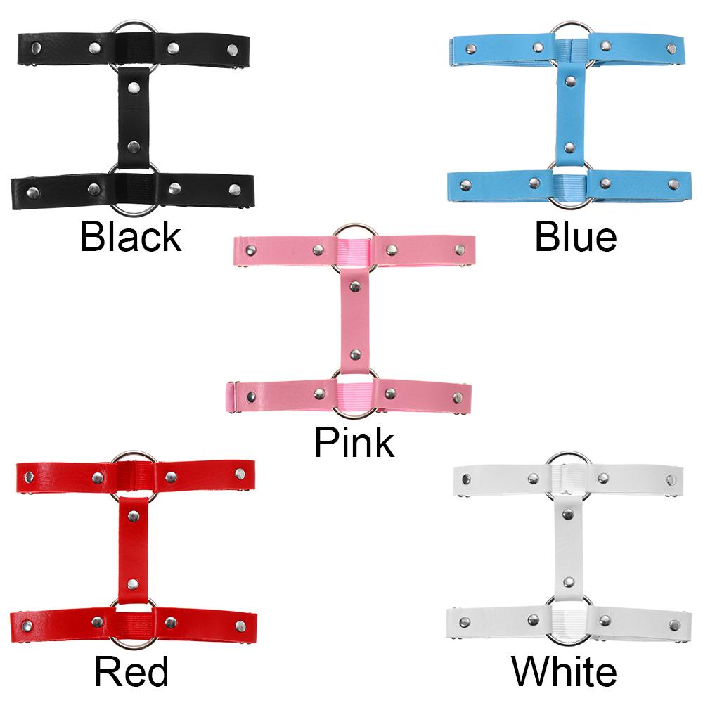 Elastice Leather Nightwear Leg Harness Garter Belt Gothic Garters Thigh Ring