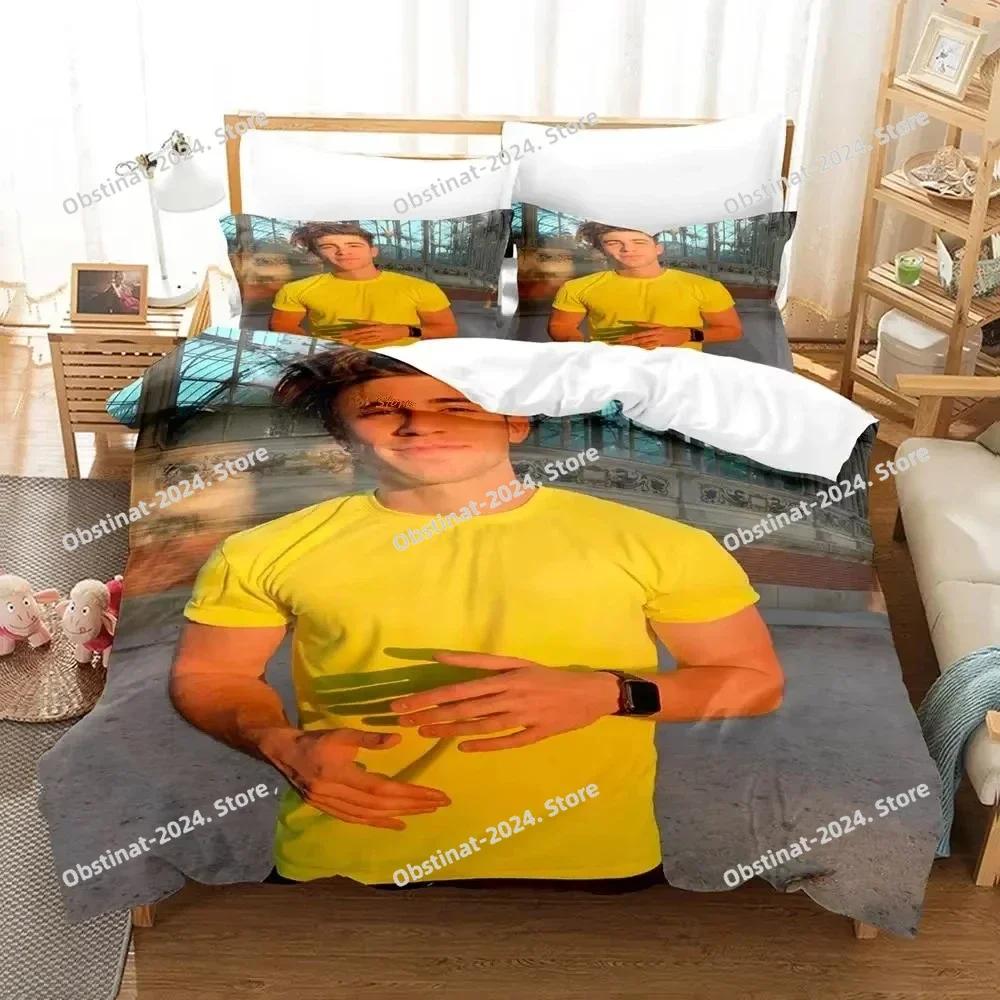Alejo Igoa Influencer Bedding Set Single Twin Printed With Pillowcase Bed Duvet Cover Single Double Queen Super King Size