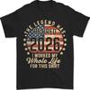 Retired 2026 US Flag Retirement I Worked Whole Life For This Unisex T-Shirt