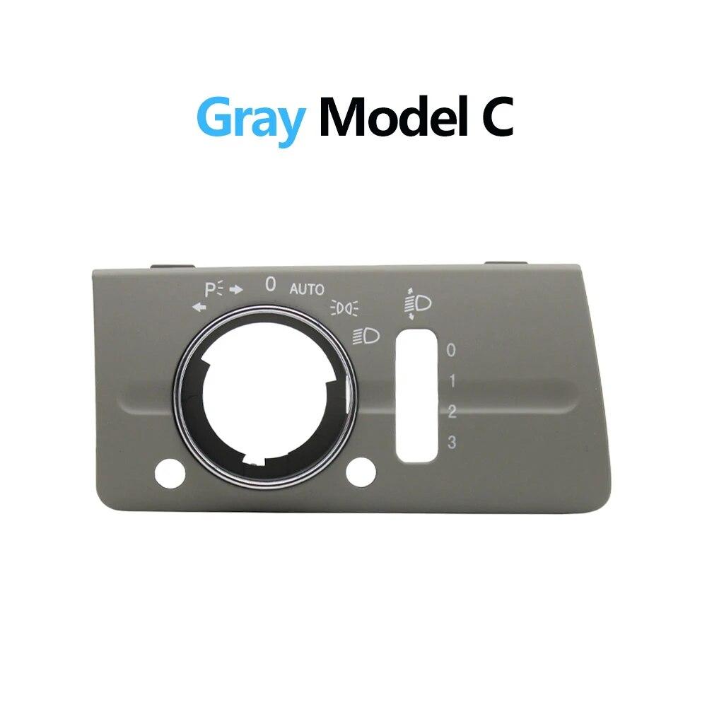 LHD Front Left Dashboard Headlight Lamp Switch Cover Trim Replacement For Mercedes Benz W211 E Class 320 350 550 2003-2008