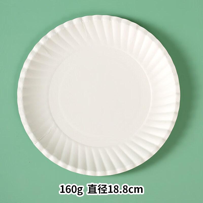 Disposable Thickened Pulp Paper Plates