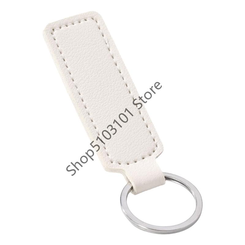 X6HE Anti Scratch Keychain Organizers Lightweight PU Leather Construction For Drivers Cyclists Daily Commute Cycling