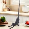 Držiak na papierové utierky Nordic Cast Iron Cat do kuchyne alebo na piknik