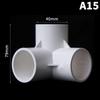 Heavy Duty PVC Pipe Coupler 20/25/32/40/50mm 3/4/5/6 Way 3D Connectors for Agricultural Irrigation DIY Pipe Rack Plumbing Repairs