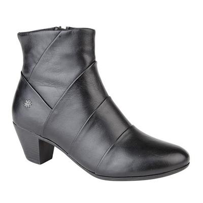 Womens/Ladies Ginerva Folded Vamp Ankle Boots
