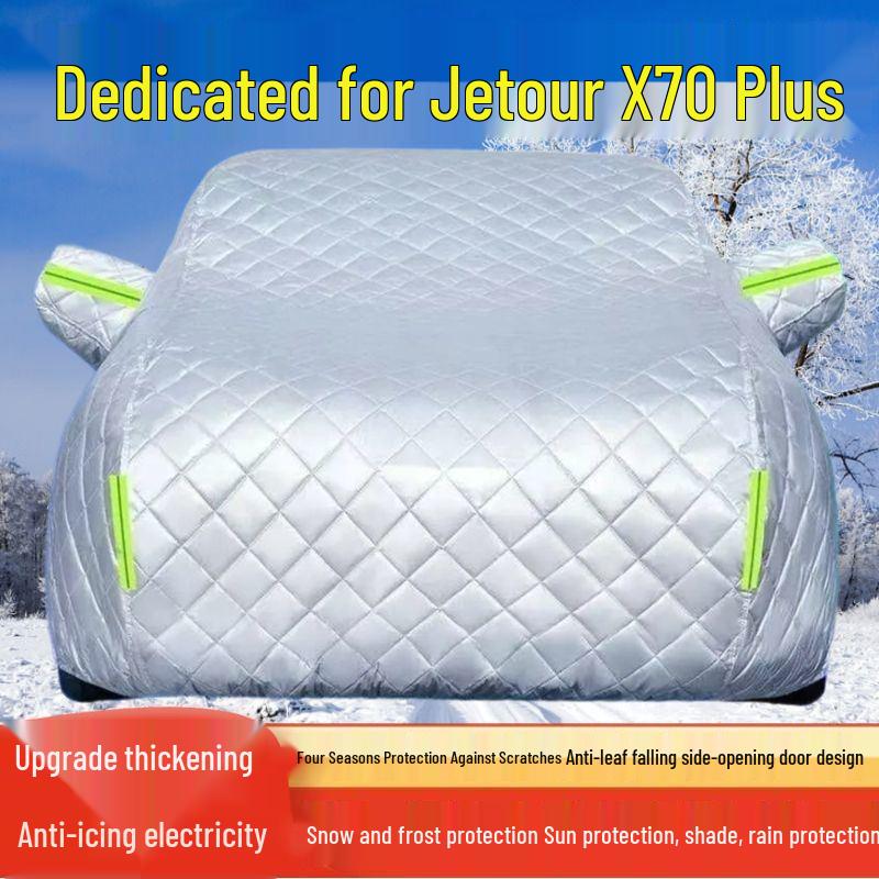 Jietu X70 Plus Champion Edition Seven-Seater SUV Cover - Sun, Rain, Snow, Frost, Hail Protection.