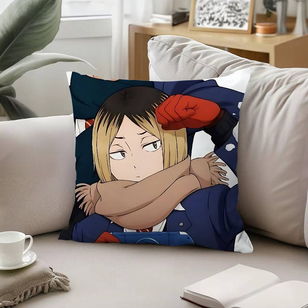 Anime K-Kenma Kozume Throw Pillow Covers Pattern Cushion Cover Suitable For Sofa Bedroom Car Pillow Cover