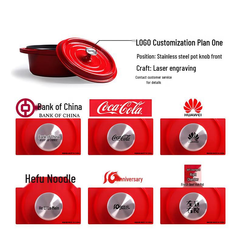 Tinle Cast Iron Enamel Dutch Oven