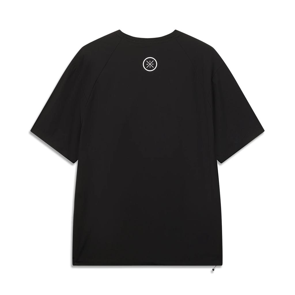 Li-Ning Wade Series Loose Fashion Letter Round Neck Short Sleeve T-Shirt Men Tops AWDW563-1