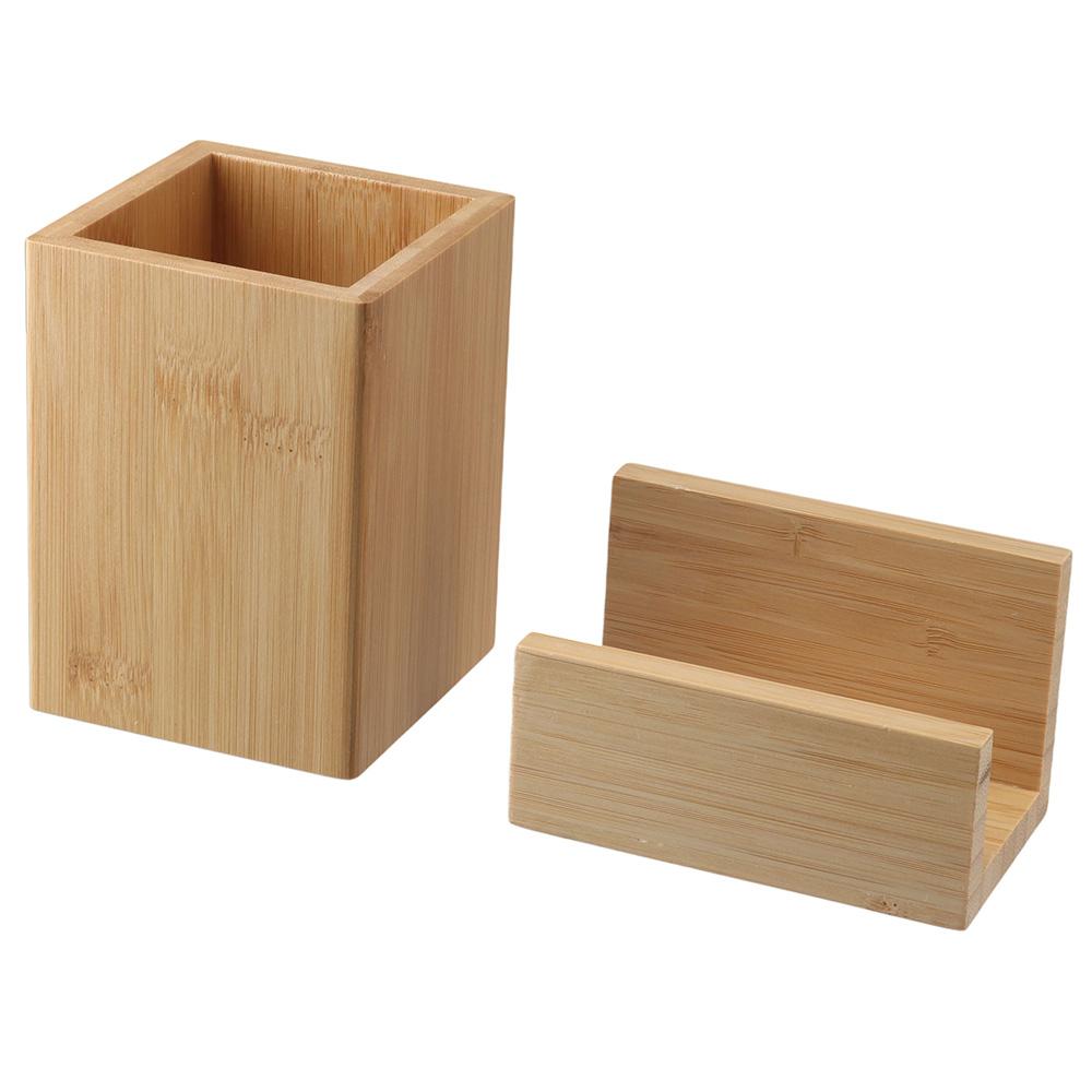 

Деревянный держатель для ручек большой емкости Простой держатель для ручек с наклонной вставкой