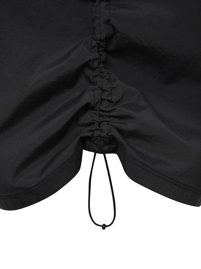 DISCOVERY EXPEDITION Freshvent Women'S Cotton Blend String Cargo Skirt (Black)