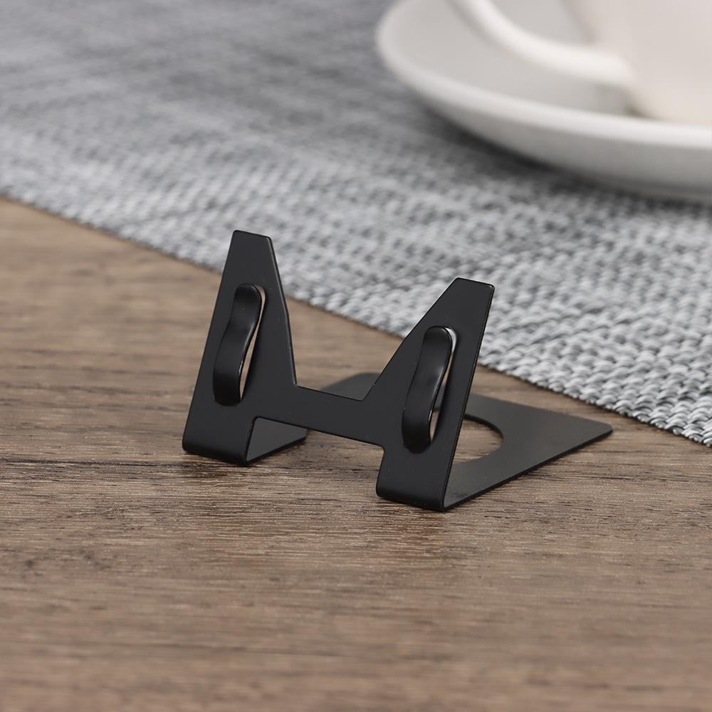 Concise Party Wedding Price Label Holder Place Card Holder Table Number Stand Paper Clamp