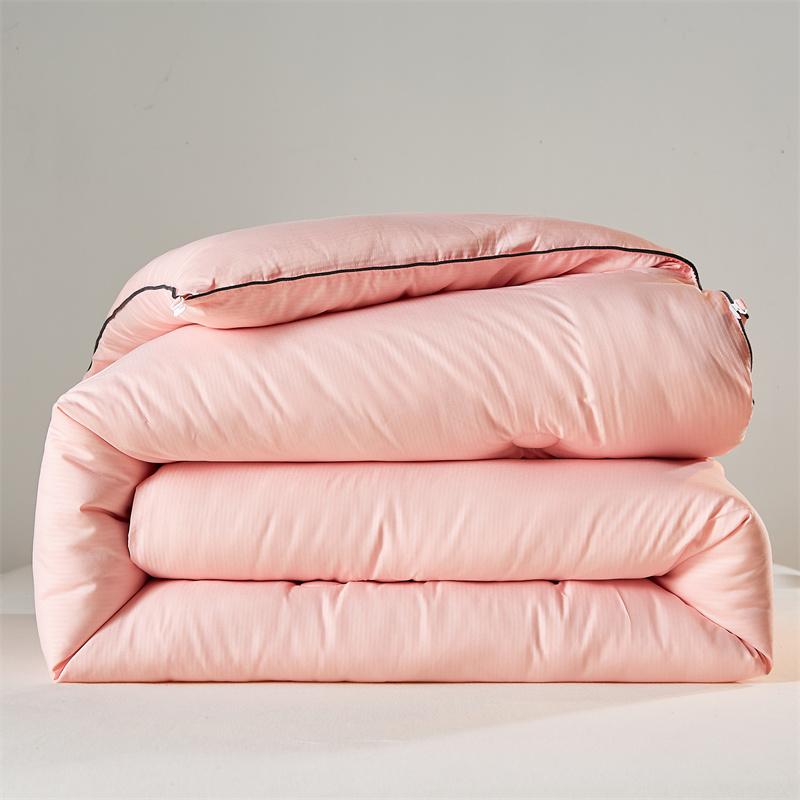 

FAMCX GJILY Одеяло с наполнителем из соевого волокна, размер Queen, теплое, удобное, стеганое, тонкое одеяло, двуспальное постельное белье 180x220 150x200cm 1kg розовый