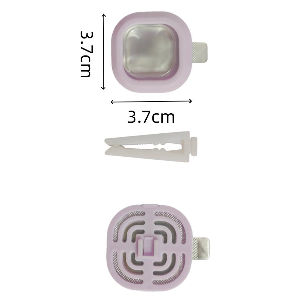 1pc Car Aromatherapy Breathable Film Air Conditioning Vent Clip Long-Lasting Odor Removal Inside The Cars Decorative Accessories