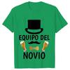 Father's Day Beer Graphic Tops Spanish Single Farewell Bachelor Party T-shirts Evg Future Team Groom Man Wedding Oversized Tees