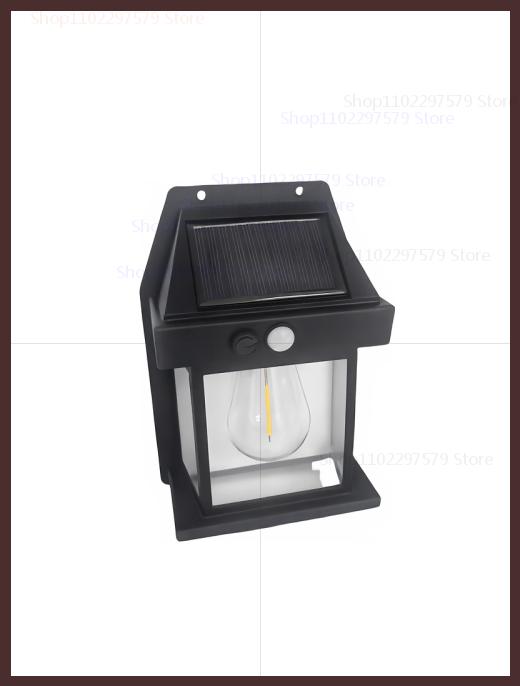 

Наружный солнечный настенный светильник, водостойкая лампа на вольфрамовой нити, индукционная лампа, домашний садовый настенный светильник, освещение для виллы, ночник