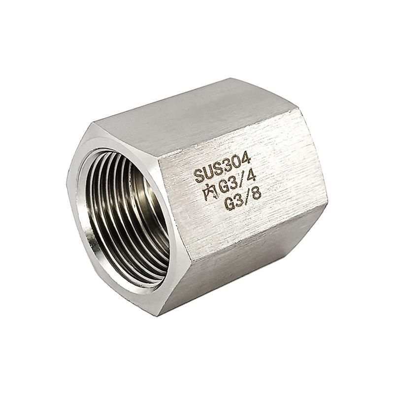 

Stainless Steel Threaded Adapter Reducer: Internal G3/4 BSP to G3/8