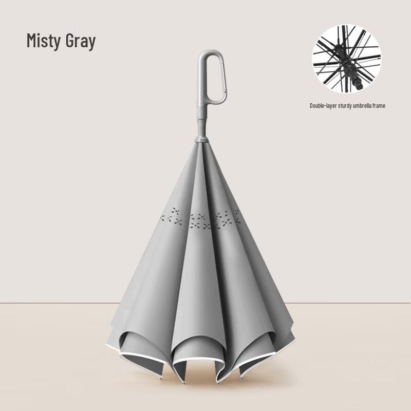 Automatic Double-Layer Reverse Car Umbrella