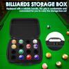16/32 Grids Billiard Balls Bag Travel Pool Ball Storage Case Sponge Padded Portable SnookerBilliard Organizer Accessories