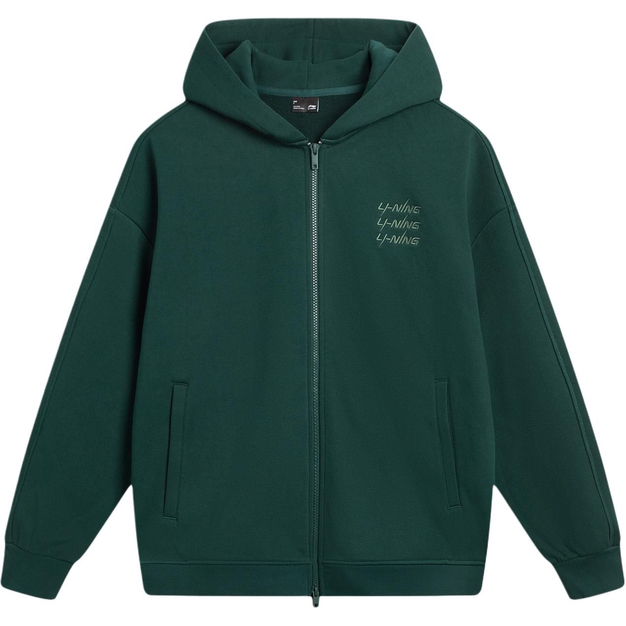 

Флисовая куртка-бомбер с капюшоном из серии Li Ning Sports Lifestyle, унисекс, AWDVC61-5 XXL