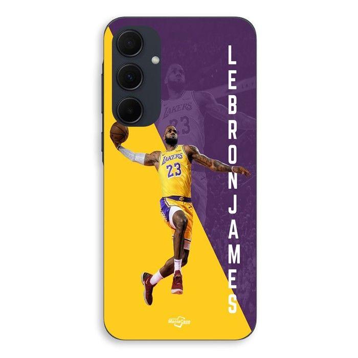 Coque Pour Samsung galaxy A35 Lebron james Lakers wallpapers Maniacase