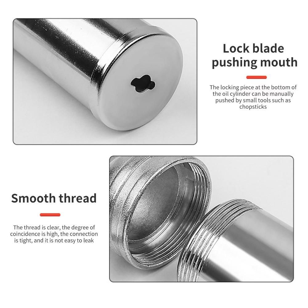 80cc Kapazität 1000PSI Ausgangsdruck Öler Mini Fettpresse Maschine Handheld Hochdruck Öler Handwerkzeuge