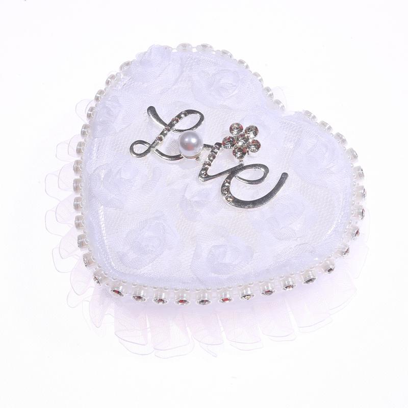 Practical Creative Ring Case Lightweight Pillow Hand Holding Create Atmosphere Lace Box