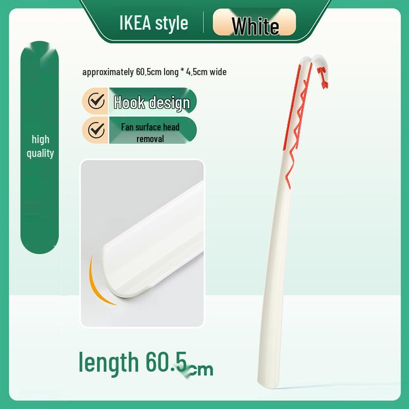 Luxury Long-Handled Shoehorn for Easy Footwear Access