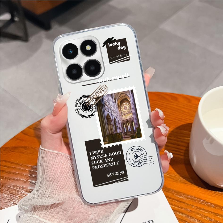 Cover Fiori Per IPhone 12 6,1'' | Trasparente Con Disegno Estetico, Silicone TPU Antiurto